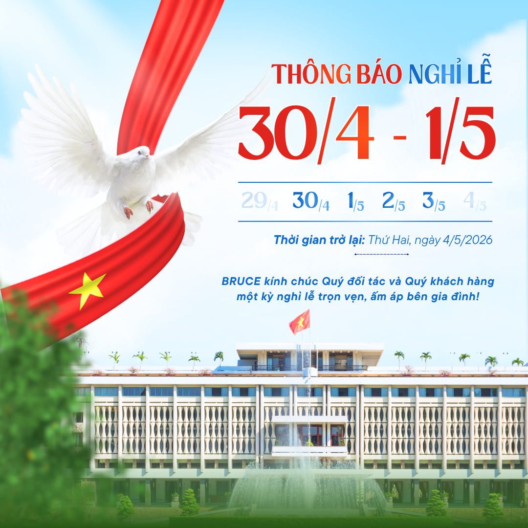BAOYU - Thông báo nghĩ lễ 30/4 - 1/5 